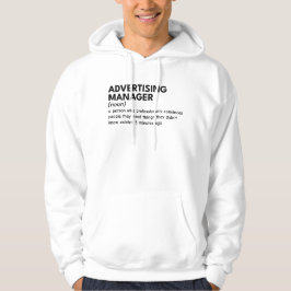 Marketing Manager Spaß Hoodie
