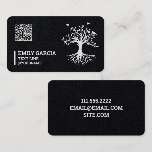 Marketing MLM Custom QR Visitenkarte (Vorne/Hinten)