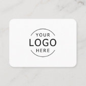 Marketing Paket Geschäft einfügen dank Karte (Rückseite)