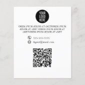 Marketing-Poster-Flyer Flyer (Hinten)
