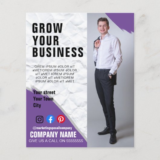 Marketing-Poster-Flyer Flyer (Vorne)