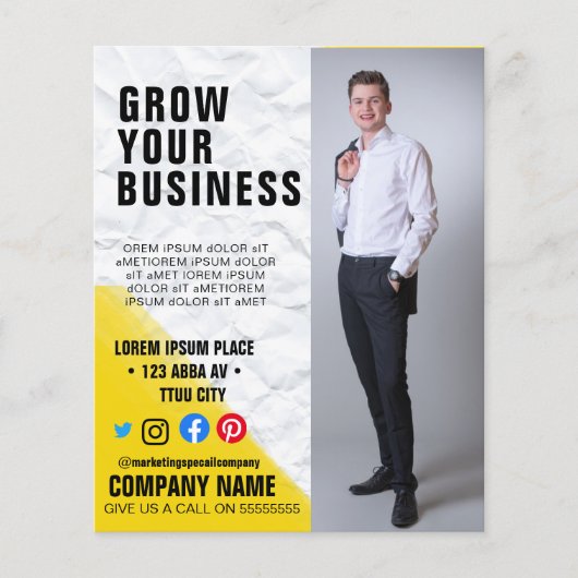 Marketing-Poster-Flyer Flyer (Vorne)