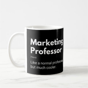 Marketing-Professor lustige Definition Kaffeetasse