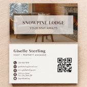 Marketing QR für Mietobjekte Visitenkarte