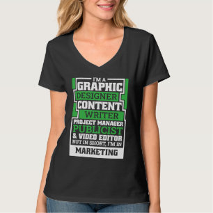 Marketing-Spezialist für Online-Marketing-Speziali T-Shirt