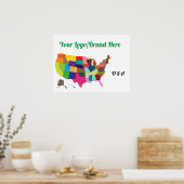 Marketing-Werbeplakat Poster (Küche)