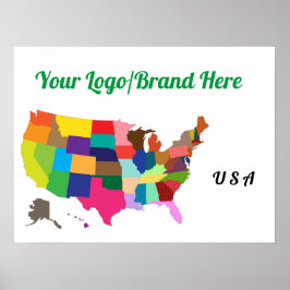 Marketing-Werbeplakat Poster