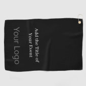 Marketing Werbeunternehmen Ihr Logo Golfhandtuch (Horizontal)