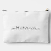 Marketing zur Werbeaktion benutzerdefinierter Firm Zubehörtasche (Rückseite)