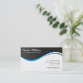 Marketings-Berater - Geschäfts-Karten Visitenkarte (Stehend Vorderseite)