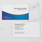 Marketings-Berater - Geschäfts-Karten Visitenkarte (Vorne/Hinten)