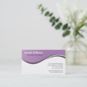 Marketings-Berater - Geschäfts-Karten Visitenkarte (Stehend Vorderseite)