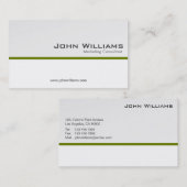 Marketings-Berater - Geschäfts-Karten Visitenkarte (Vorne/Hinten)