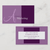 Marketings-Geschäfts-Karten Visitenkarte (Vorne/Hinten)