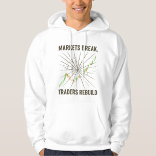 Markets Break Traders Rebuild Crypto Stocks Kapuze Hoodie