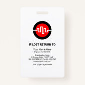 Markieren der Spalte "Blaue Streifen" - Foto-ID Ausweis (Rückseite)