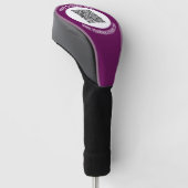 Markieren Sie Ihren QR-Code und Text Golf-Schlaglo Golf Headcover (angewinkelt)