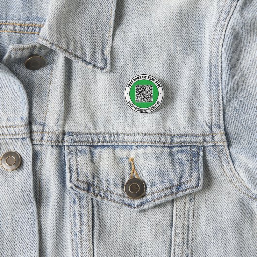 Markieren Sie Ihren Werbe-Geschäfts-QR-Code-Button Button (Beispiel)