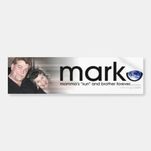 markieren Sie O Autoaufkleber