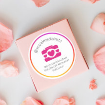 Markieren Sie uns auf Instagram für die preiswerte