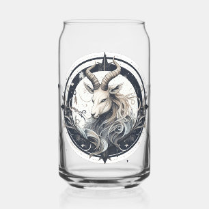 Markieren von Capricorn-Symbolen Dosenglas