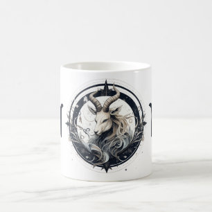 Markieren von Capricorn-Symbolen Kaffeetasse