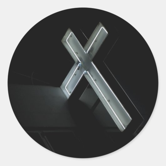 markiert den Punkt Runder Aufkleber (Vorderseite)