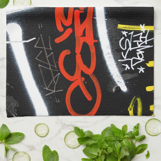 markiert geschirrtuch (Gefaltet)