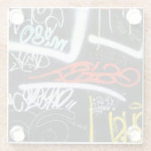 markiert glasuntersetzer (Rückseite)