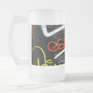 markiert mattglas bierglas