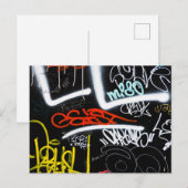 markiert postkarte (Vorne/Hinten)