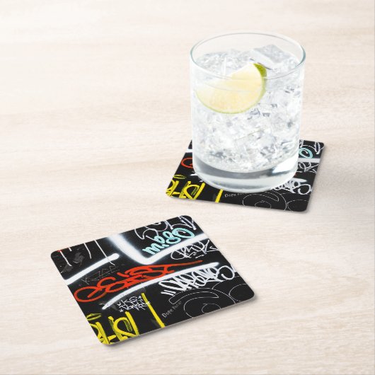 markiert rechteckiger pappuntersetzer (Vor Ort)