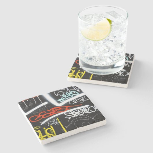 markiert steinuntersetzer (Seitenansicht)