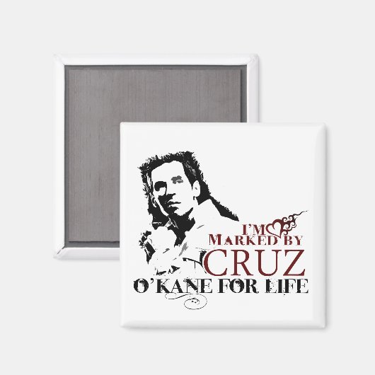 Markiert von Cruz Magnet (Vorderseite/Rückseite)