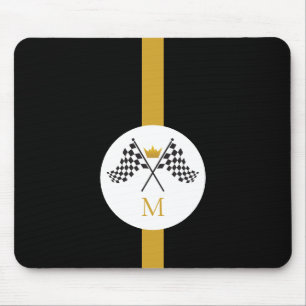 Markierte Flags Initial Monogram Mouse Pad Mousepad