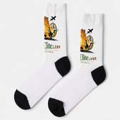 Markierte Socken (Linkes Detail)