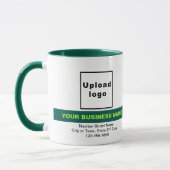 Markierter Firmenname auf Jäger Green Combo Tasse (Links)