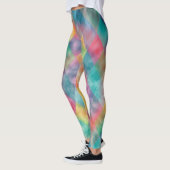 Markierter Marker Name für blass-Regenbogen-Monogr Leggings (Links)