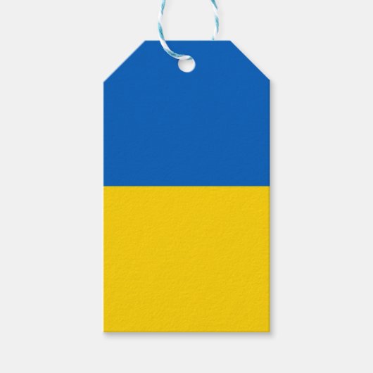 Markierung für das Geschenk der Ukraine Geschenkanhänger (Vorderseite)