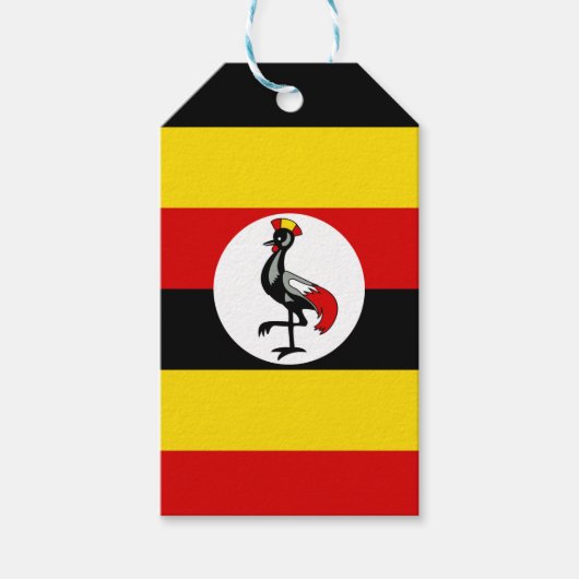 Markierung für das Geschenk von Uganda Geschenkanhänger (Vorderseite)