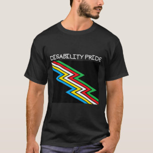 Markierung für den Mit Behinderung Stolz Monat Inv T-Shirt