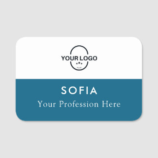 Markierung für den Namen des Mitarbeiters für das  Namensschild