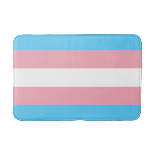 Markierung für den Trans Pride (Transgender Pride) Badematte (Vorderseite)