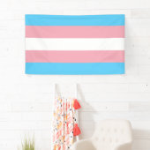 Markierung für den Trans Pride (Transgender Pride) Banner (Insitu)