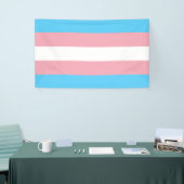 Markierung für den Trans Pride (Transgender Pride) Banner (Messeveranstaltung)