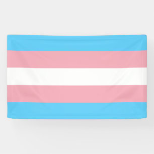 Markierung für den Trans Pride (Transgender Pride) Banner