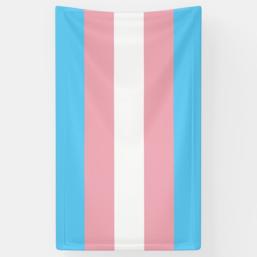 Markierung für den Trans Pride (Transgender Pride) Banner (Vertikal)