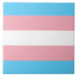 Markierung für den Trans Pride (Transgender Pride) Fliese