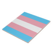 Markierung für den Trans Pride (Transgender Pride) Fliese (Seite)
