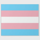 Markierung für den Trans Pride (Transgender Pride) Geschenkpapier (Flach)